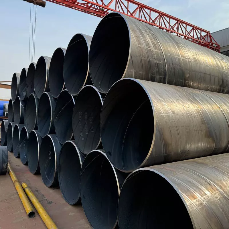 Siyah Spiral Kaynaklı Boru