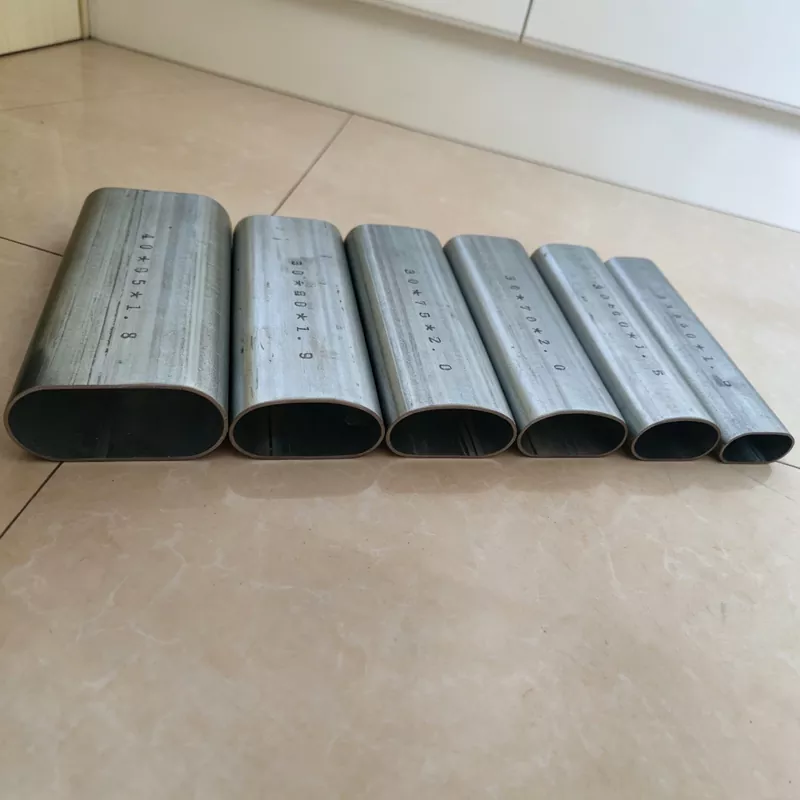 Galvanizli Oval Çelik Boru